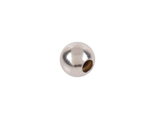 Perle gros perçage argent 6.0 mm