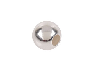 Perle gros perçage argent 8.0 mm