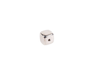 Entretoise bloc argent 6.0 x 5.0 mm