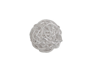 Entretoise fil argent 12.0 mm