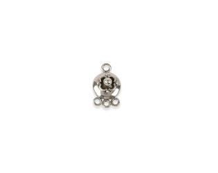 Embout argent 2 rangs no 2 - 11.3 mm