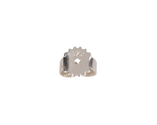 Poussettevlinder groot kartel zilver