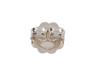 Poussettevlinder extra groot kartel zilver