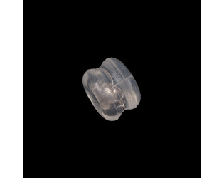 Poussettes argent silicone ± 6.5