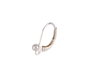 Brisure argent avec bille 14.0 mm