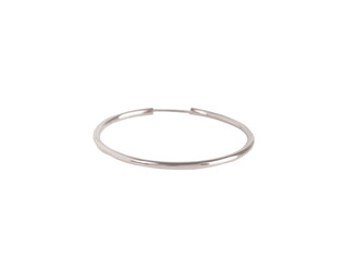 Boucles d'oreille flexibles argent 40.0 mm