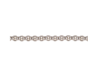 Chaine jasseron argent 4.0 mm