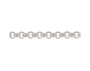 Chaine jasseron argent 5.5 mm