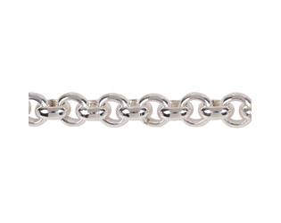 Chaine jasseron argent 8.0 mm