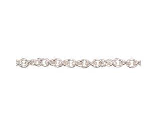 Collier infinity argent 3.8 mm