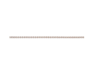 Collier zopf argent 1.2 mm