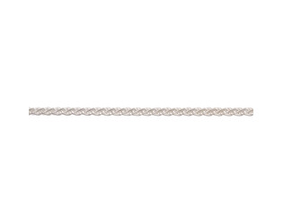 Collier zopf argent 1.9 mm