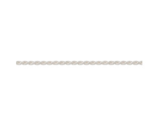 Chaine corde argent 1.5 mm