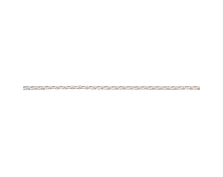 Chaine queue de renard maille longue argent 1.2 mm