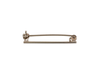 Barrette maillechort 35.0 mm