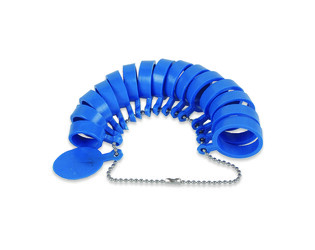 BAGUIER PLASTIQUE PLAT 6 MM