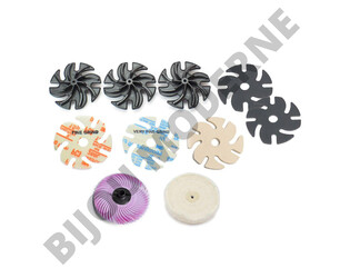 SET DE POLISSAGE JOOLTOOL POUR POLYMÈRES SURFACES.