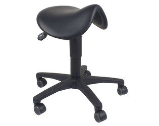 TABOURET SELLE À ROULETTES