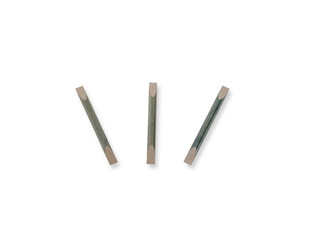 TETE DE TOURNEVIS A 2 POINTES 1,2 MM VERT