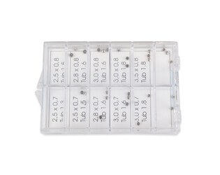 Assortiment kronen 2.5 - 3.5 mm