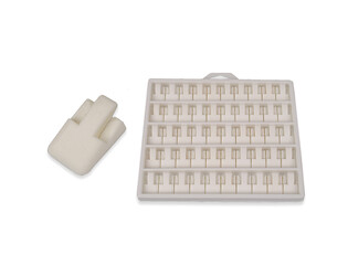 Ringstandaard bob delta wit - 50 stuks
