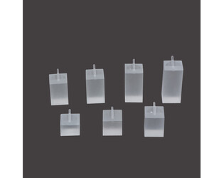 SUPPORTS DE BAGUES MATS CARRÉS - SET DE 7