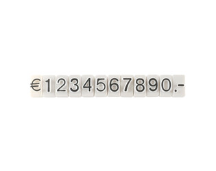 CHIFFRES 5 BLANCS -PAR 10