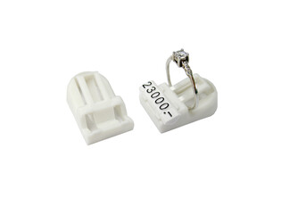 50 SUPPORTS DE BAGUES BLANCS