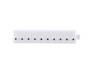Los teken "." wit 3 mm - 10 stuks