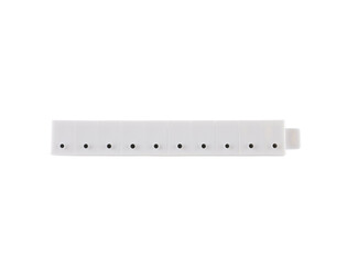 Los teken "." wit 5 mm - 10 stuks