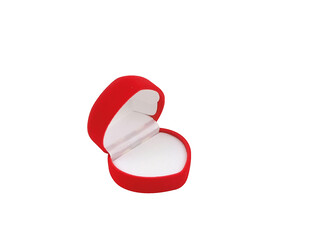 ÉCRIN COEUR POUR BAGUE-ROUGE