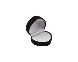 ÉCRIN COEUR POUR BAGUE-NOIR