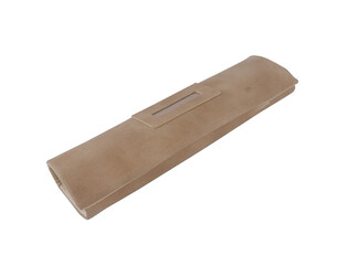 Collieropbergrol taupe 18 messing haakjes