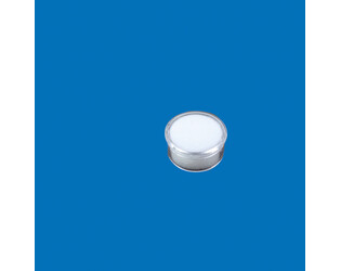 Stenendoos rond 30 mm transparant