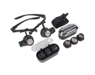 LOUPE AVEC ÉCLAIRAGE LED INTÉGRÉ