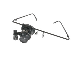 Lunettes avec lampe LED, grossissement 20 x