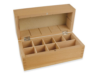 COFFRET A TESTER BOIS EP* -9 COMPARTIMENTS