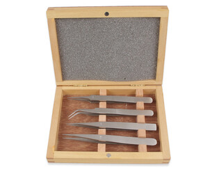 SET DE 4 PINCETTES NUMERO 1- 3 - 5 - 7