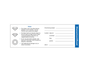 Diamant-certifikaten