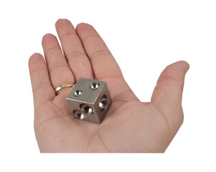 Ank staal 25 x 25 mm E.P.