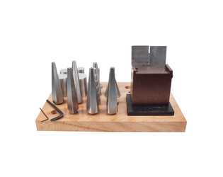 SET D'OUTILS À FORMER AVEC SOCLE