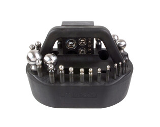 SET DE 21 BOUTEROLLES DURSTON + DÉ À EMBOUTIR