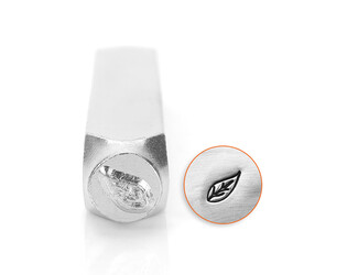 POINÇON DESIGN -FEUILLE DROITE-6 MM