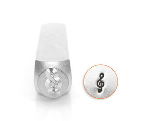 ESTAMPILLAGE CLEF DE SOL 6 MM IMPRESS ART