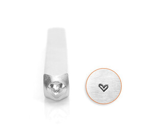 ESTAMPILLAGE WHIMSY HEART 3 MM IMPRESS ART
