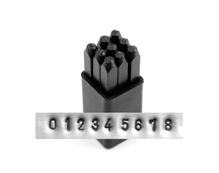 SET DE POINÇONS CHIFFRES 3 MM