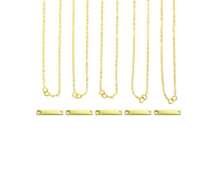 RECTANGLES LAITON JEWELRY KIT