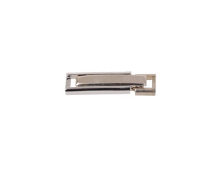FERMOIR REGLABLE PLAQUE OR 5,0 X 12 MM