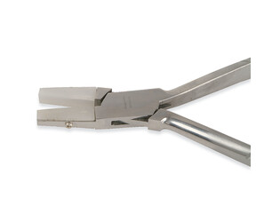 PINCE PLATE AVEC BEC NYLON 8 MM