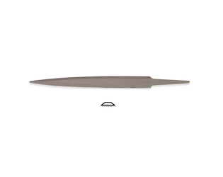 LIME BARETTE 150 MM GRAIN 3 DICK